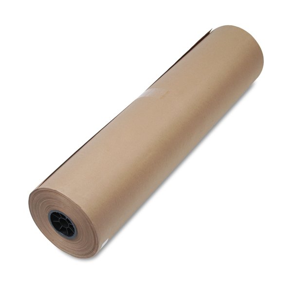 Universal HighVolume Heavyweight Wrapping Paper Roll, 50 lb Wrapping Weight Stock, 36 x 720 ft, Brown UFS1300053